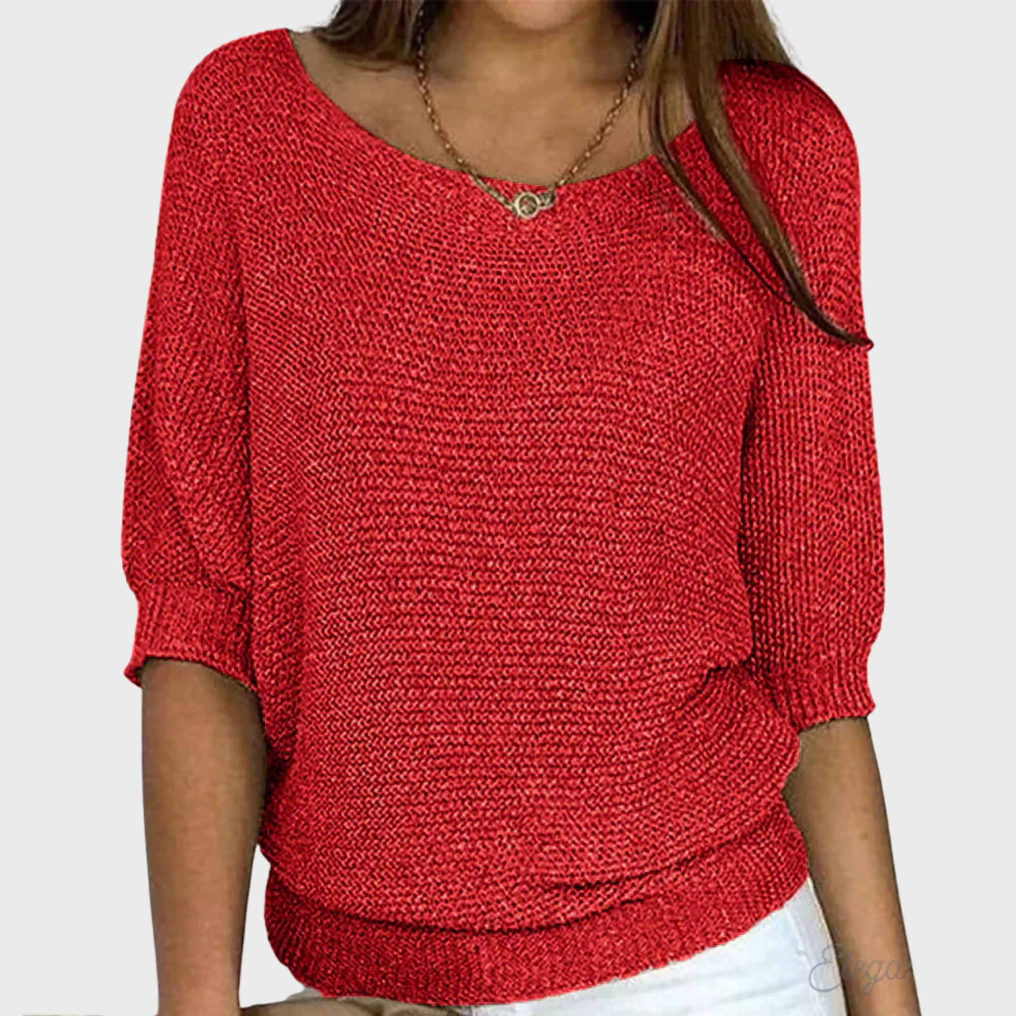 Natalie | Eleganter Pullover mit feiner Textur