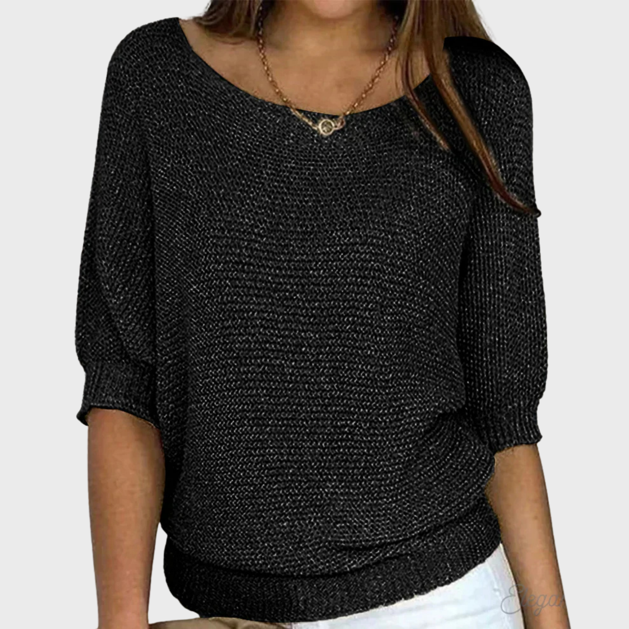 Natalie | Eleganter Pullover mit feiner Textur