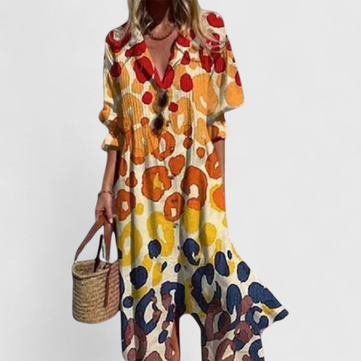 Paula | Elegantes Boho Sommerkleid