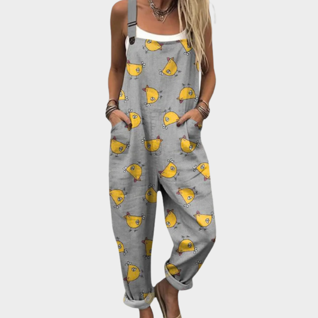 Bequeme Bedruckte Overall