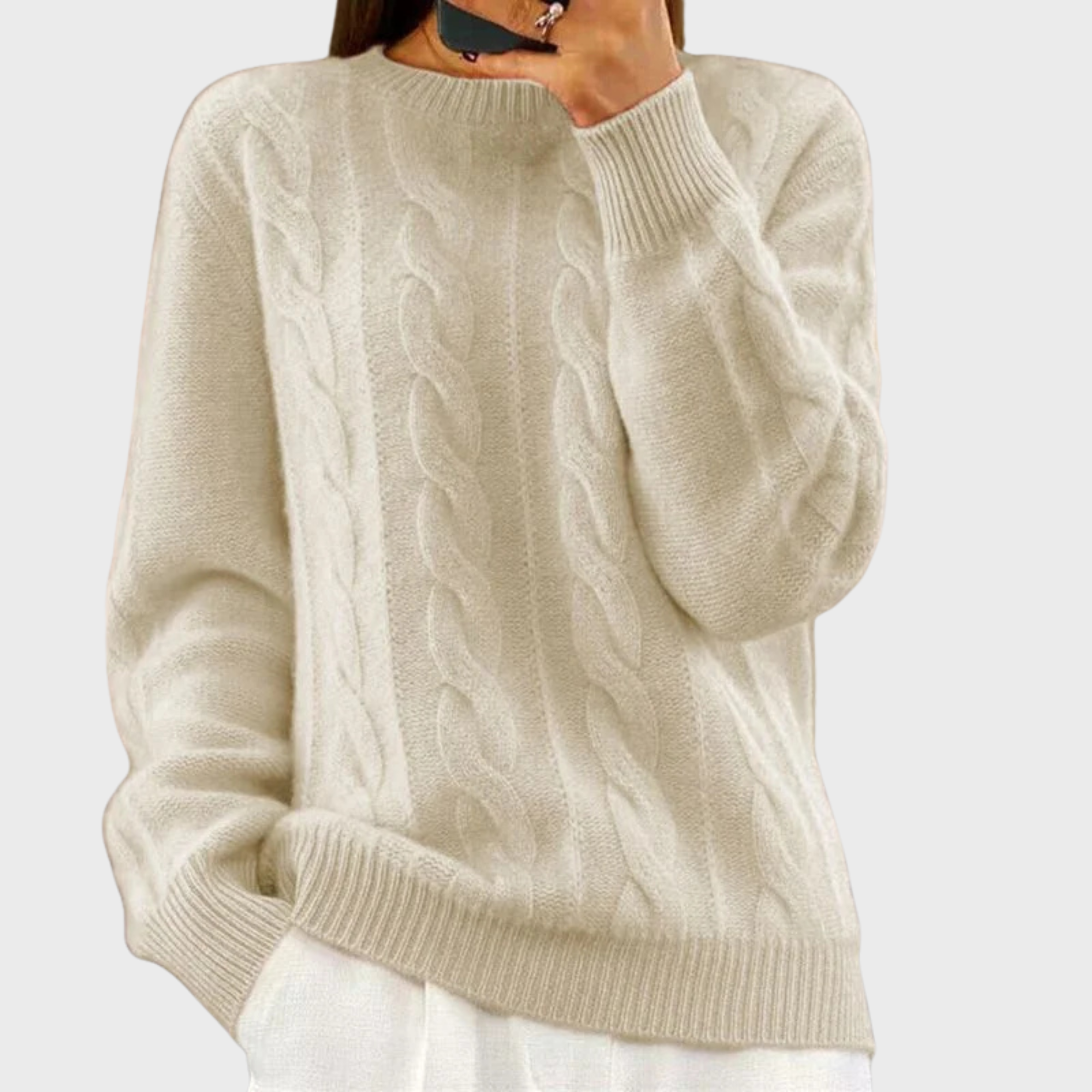 Erika | Eleganter und Bequemer Damenpullover