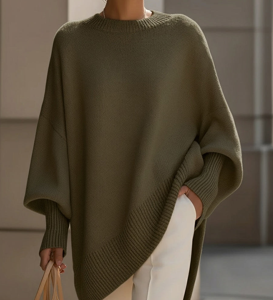 Zuzana | Luxuriöser Übergrosser Poncho