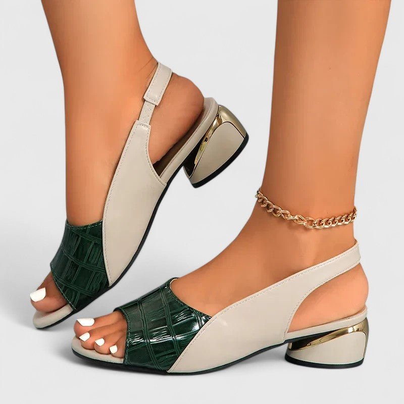 Mariah™ | Elegante Leder-Sandalen