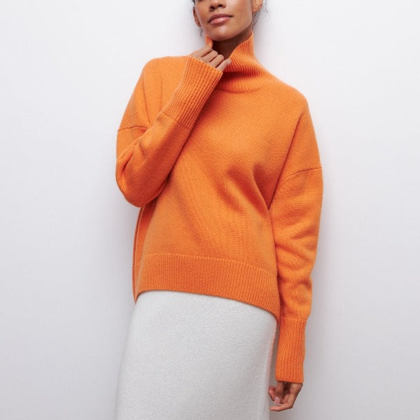 Klára | Eleganter Strickrollkragen für kalte Tage