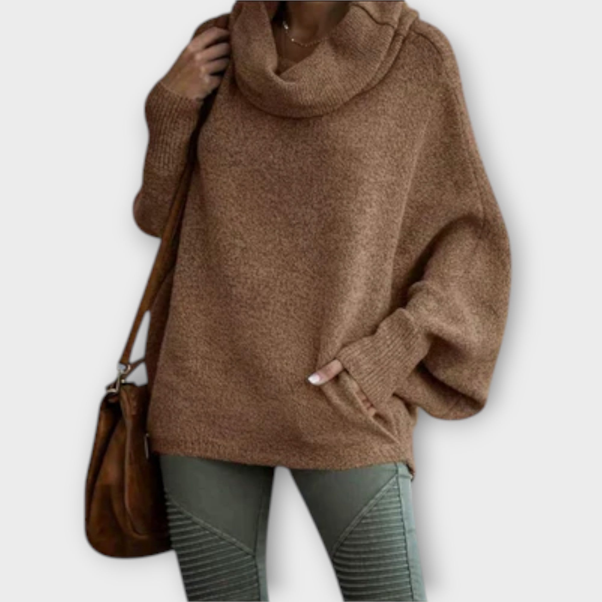 Lenka | Bequemer Rollkragenpullover