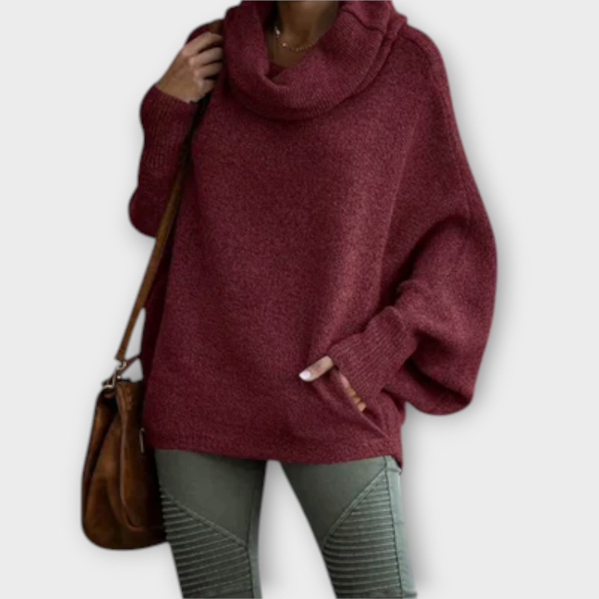 Lenka | Bequemer Rollkragenpullover