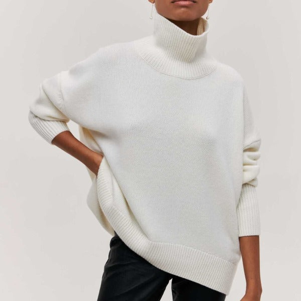 Klára | Eleganter Strickrollkragen für kalte Tage