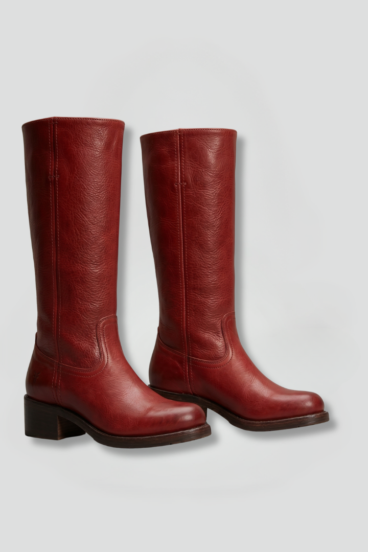 Isolde | Hoher Stiefel mit Blockabsatz