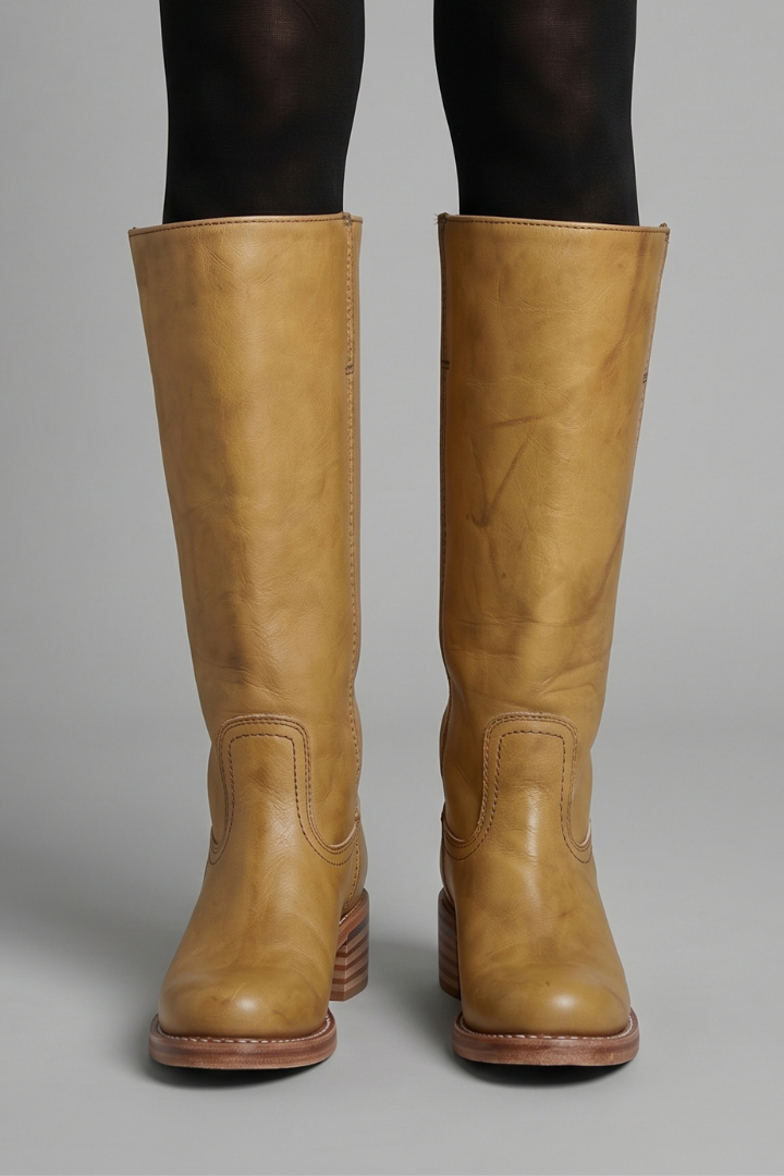 Isolde | Hoher Stiefel mit Blockabsatz