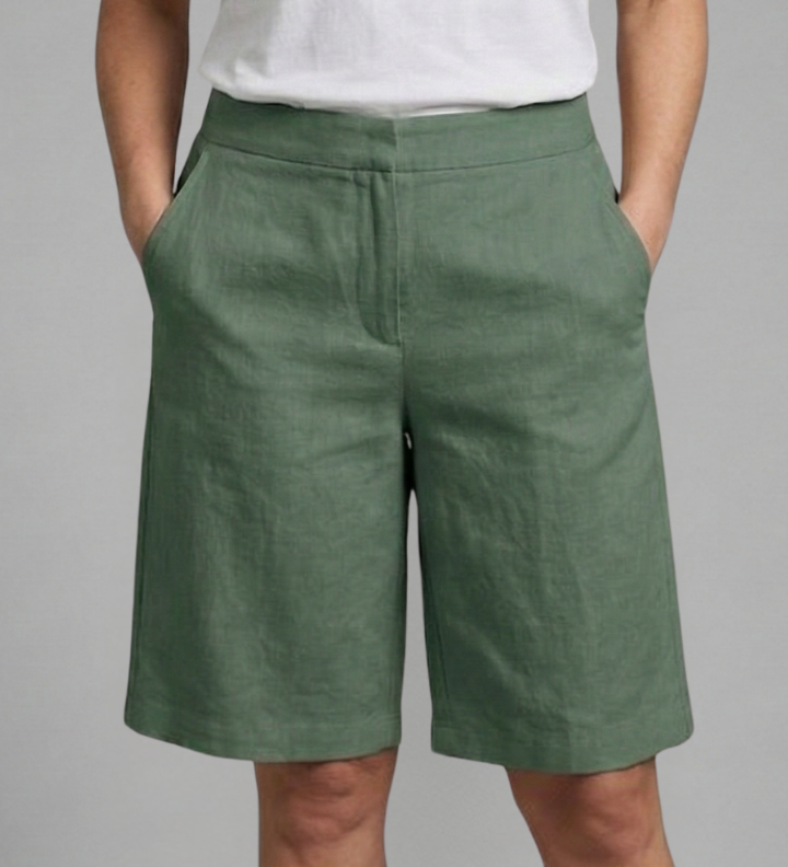 Freya | Damen-Shorts mit elastischem Bund und Seitentaschen