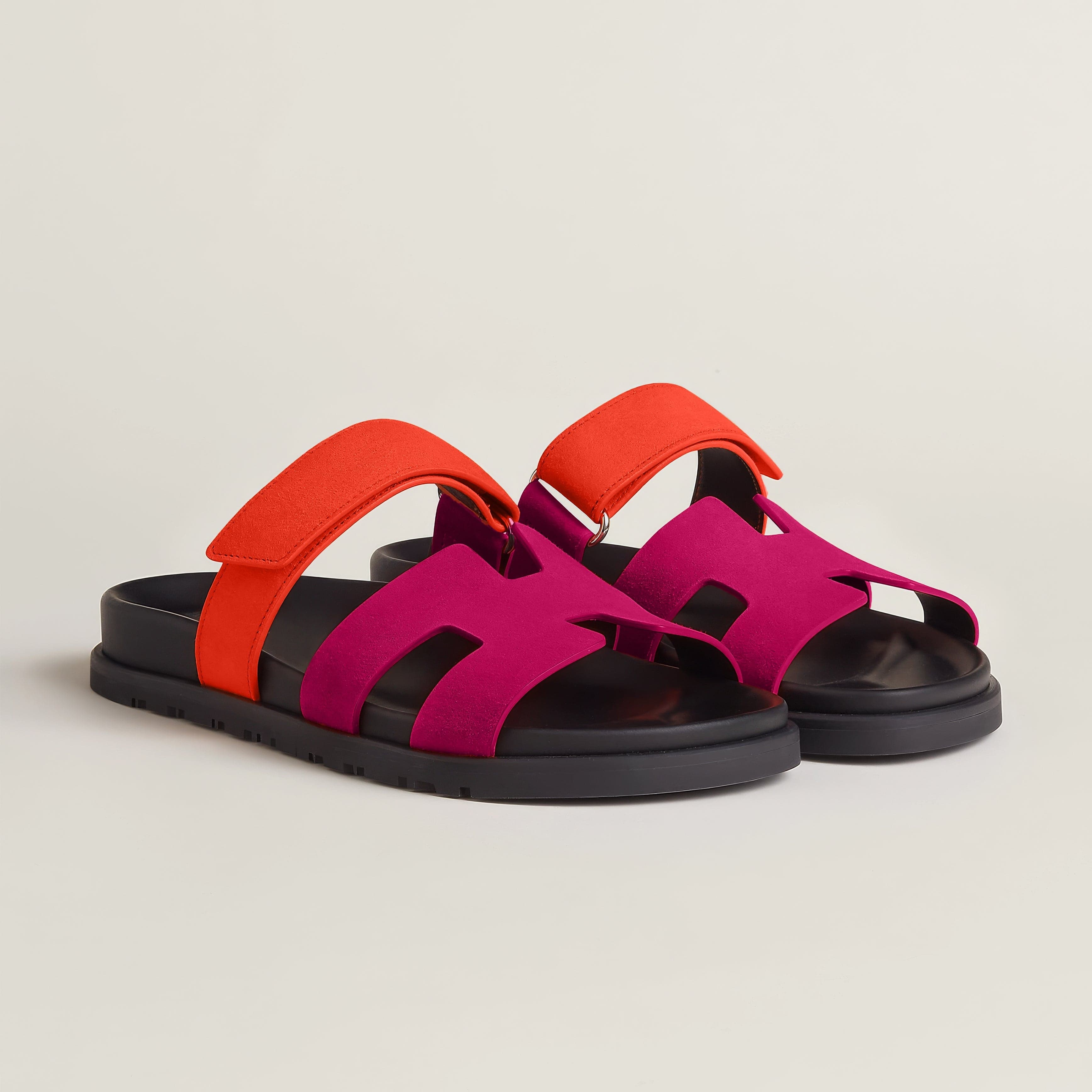 Flach | Damen Komfort Sandalen Slip-On