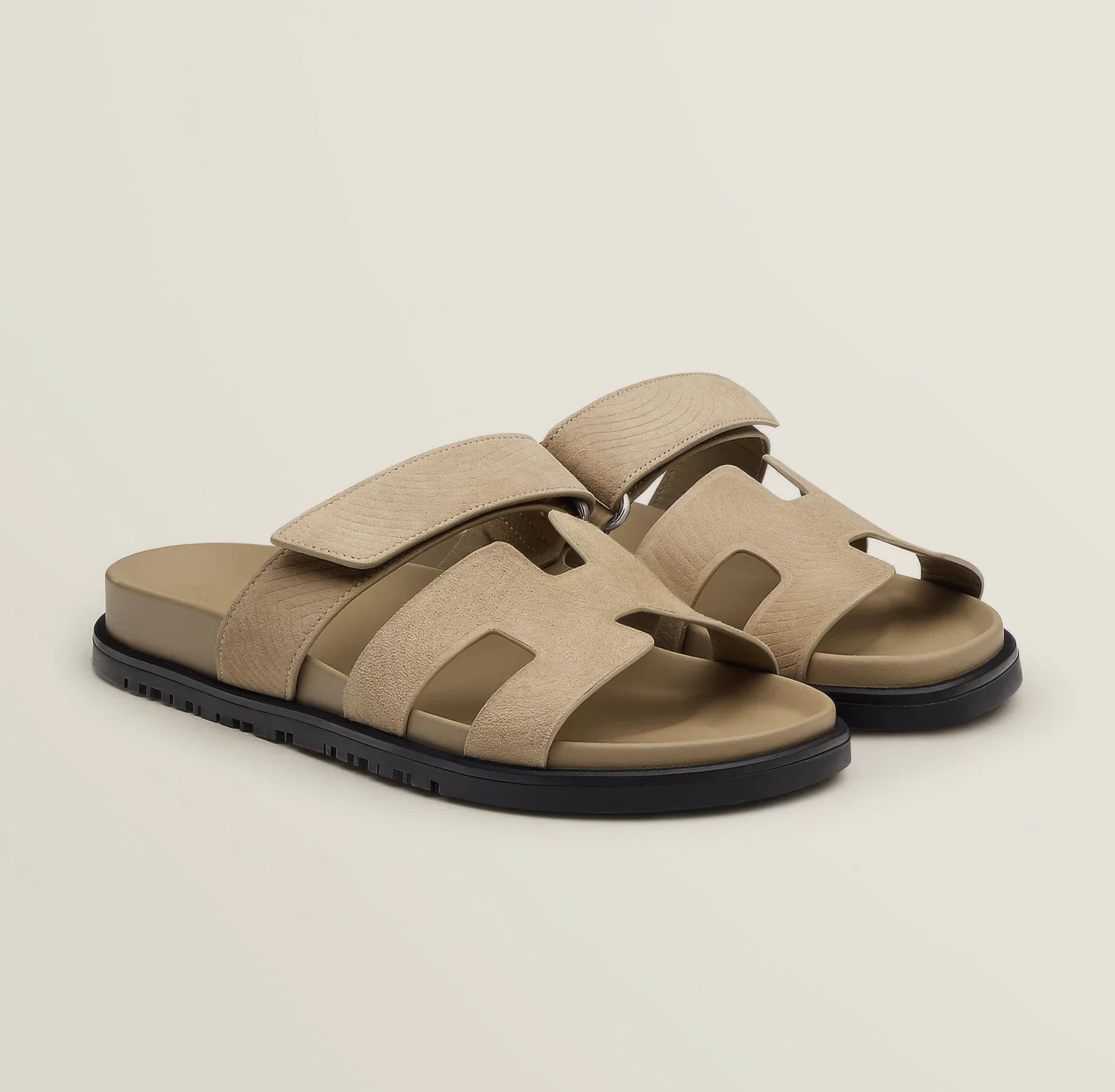 Flach | Damen Komfort Sandalen Slip-On