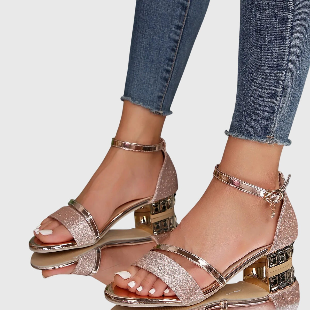 Alison | Damen Orthopädische Absatzsandalen