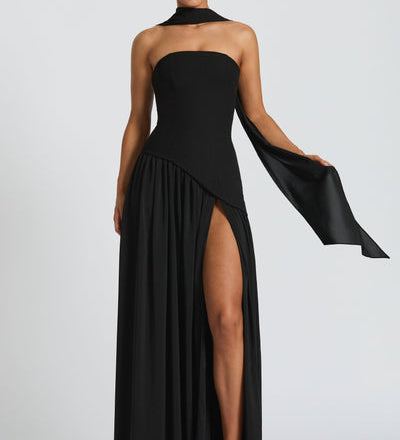 Julia | Damen Sommer Maxi Hochzeitsgastkleid
