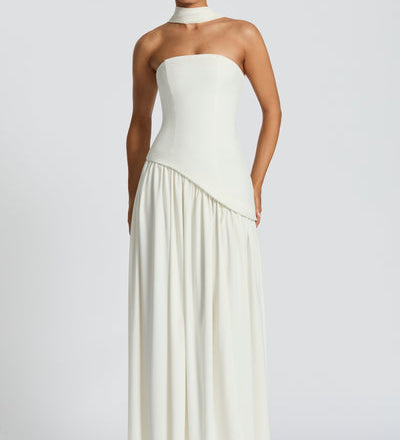 Julia | Damen Sommer Maxi Hochzeitsgastkleid