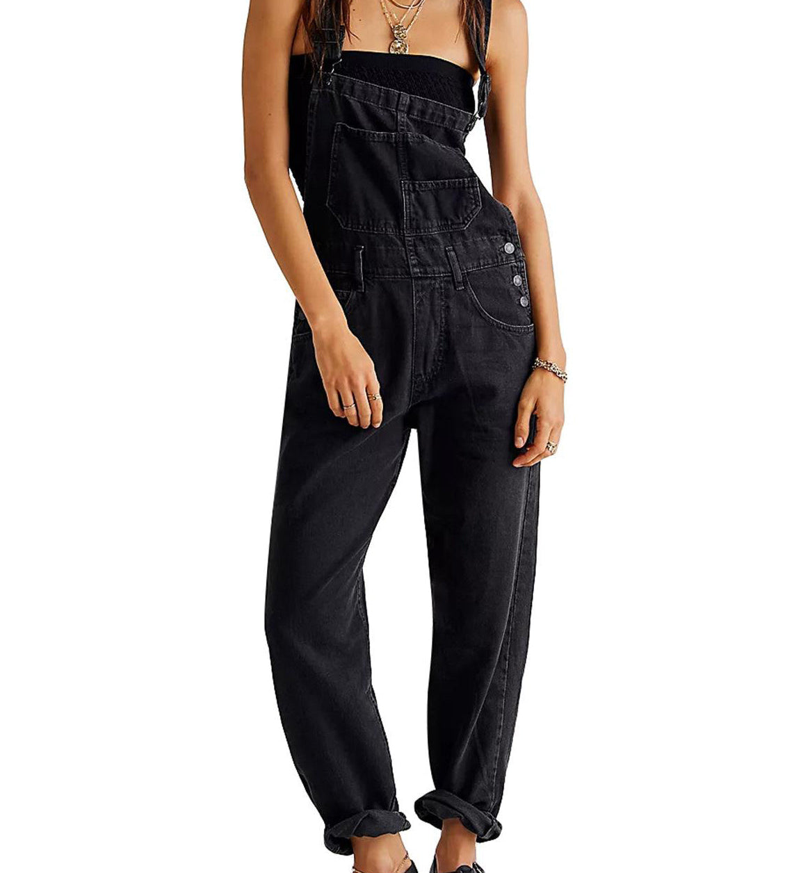 Cassie | Damen-Jumpsuit mit geradem Bein